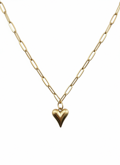 Golden Heart Necklace