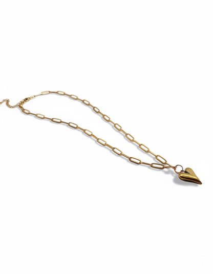 Golden Heart Necklace